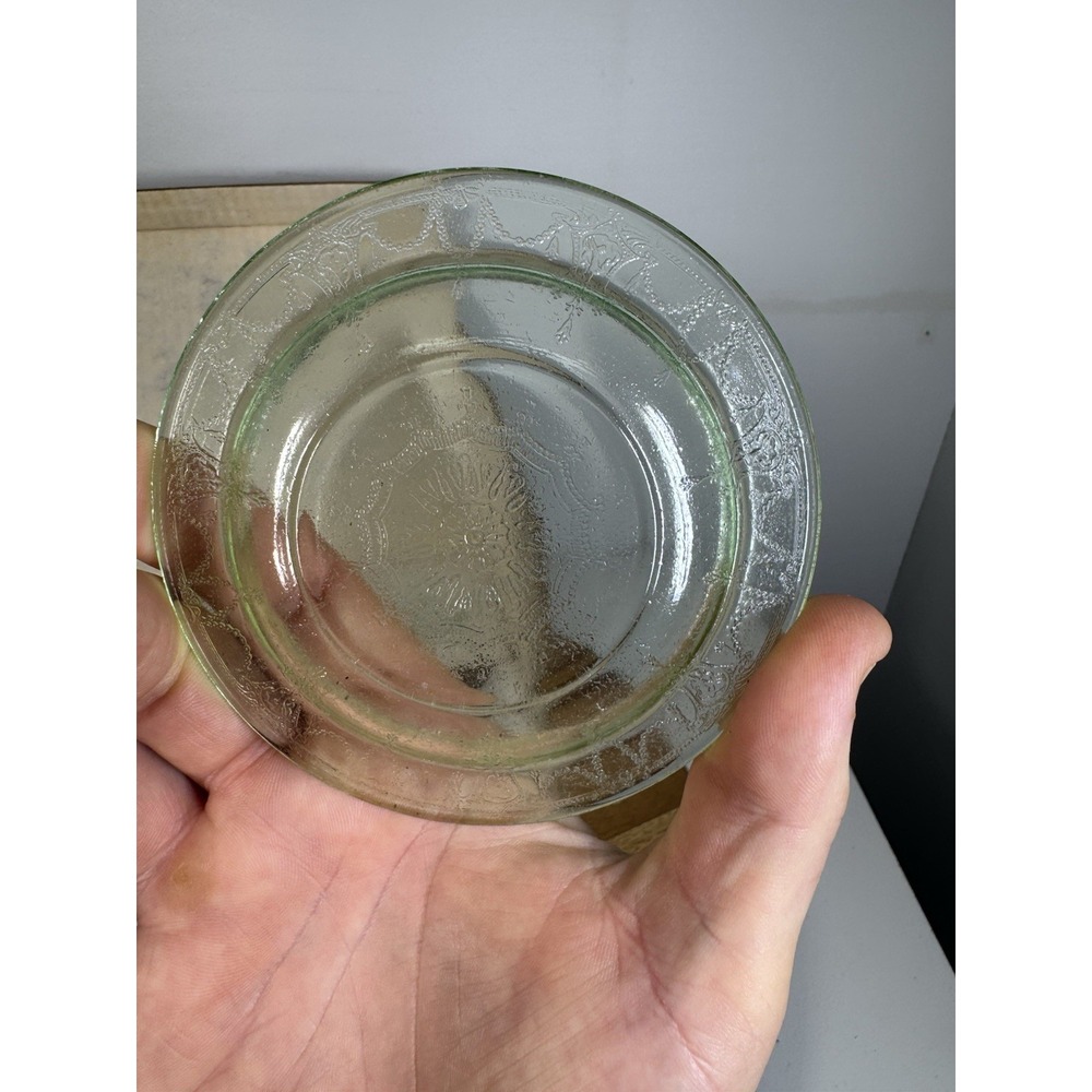 VTG Mosser Glass Miniatures depression, Jennifer #12 - Green Bowl Set - Picture 7 of 7